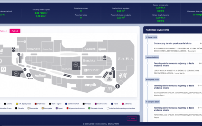 Lease Commander usprawni wynajem centrum handlowego